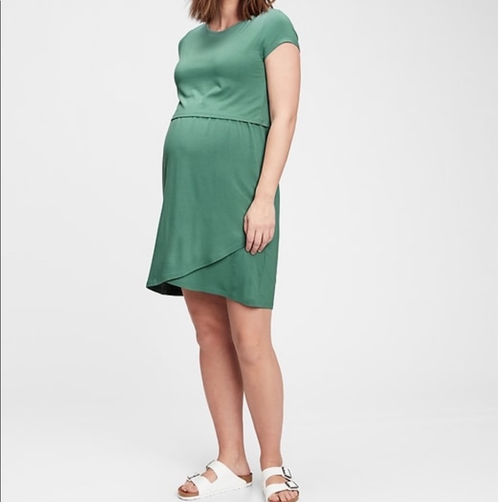 GAP Maternity Overlay Nursing Dress